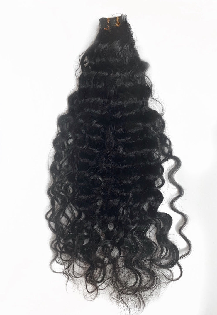Naturally Curly KSE Tape In Extensions (20pcs)
